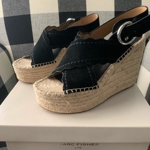 Marc Fisher Aria wedge sandal